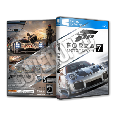 Forza Motorsport 7 Ultimate Edition Pc Game Cover Tasarımı